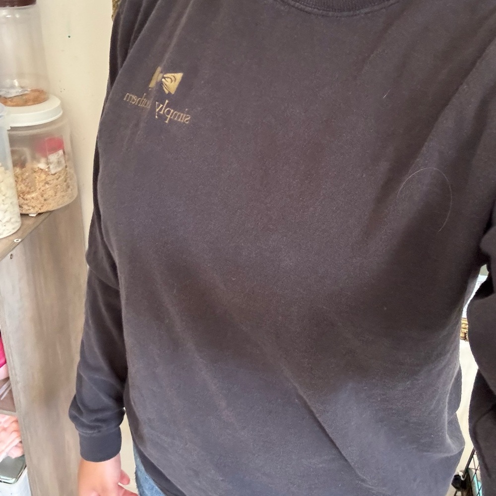 Black Long Sleeve Sweatshirt